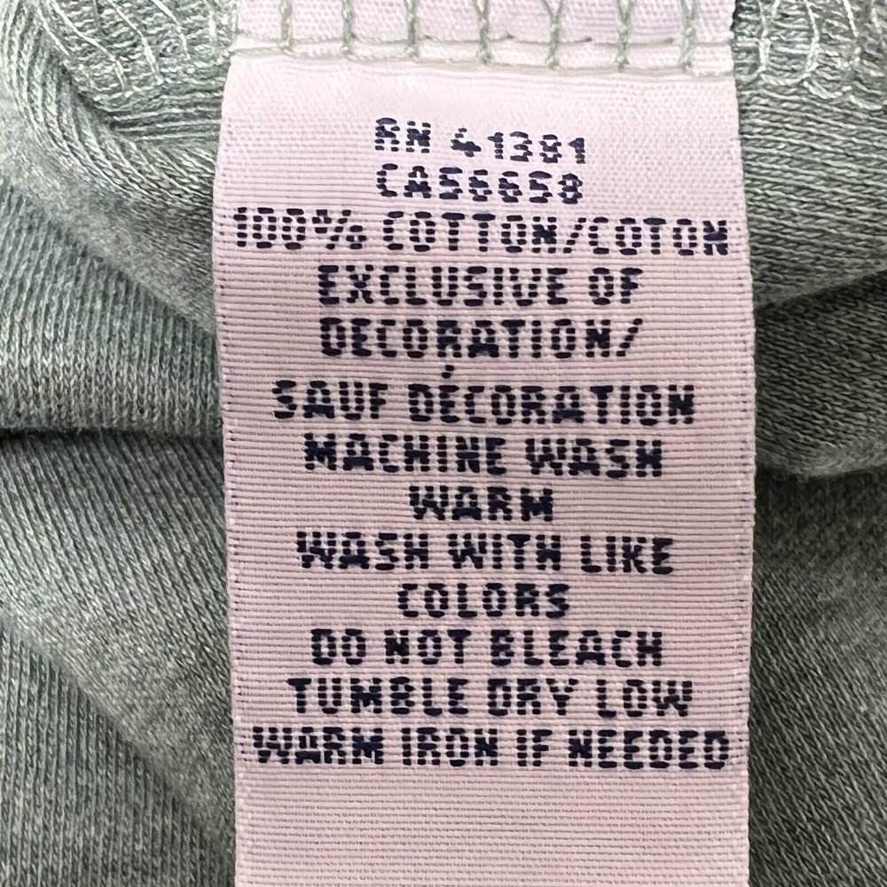 Polo Ralph Lauren L/S Shirt Men's Size XL Heathered Green White Pony Smooth - Picture 10 of 10